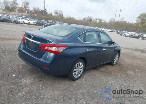 2015 Nissan Sentra Sv from USA, damaged, VIN 3N1AB7AP9FY298844